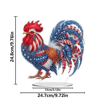 Independence Day Diamond Painting Tabletop Ornaments Kit for Adults Beginner