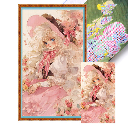Dream Girl - 11CT Stamped Cross Stitch 40*70CM