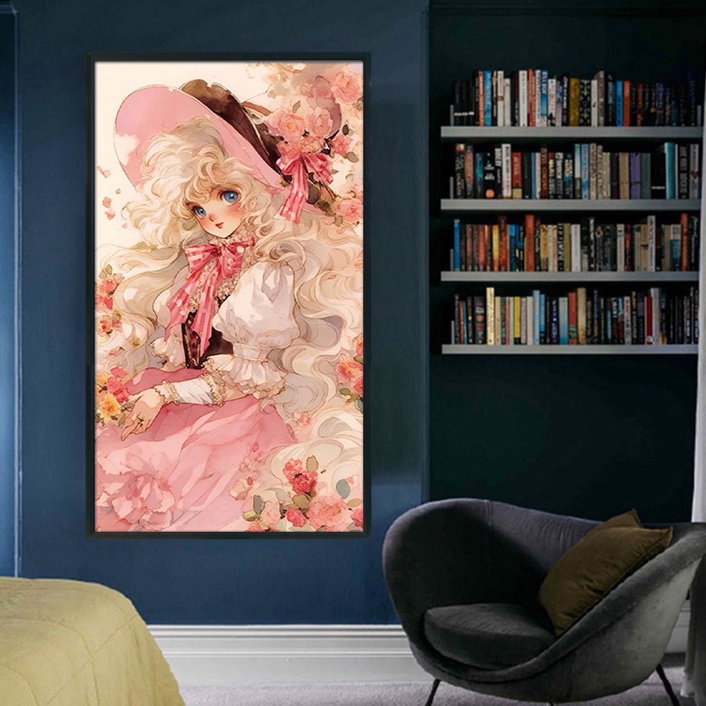Dream Girl - 11CT Stamped Cross Stitch 40*70CM