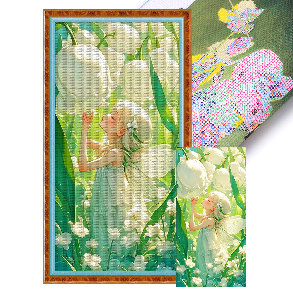 Dream Fairy - 11CT Stamped Cross Stitch 40*80CM