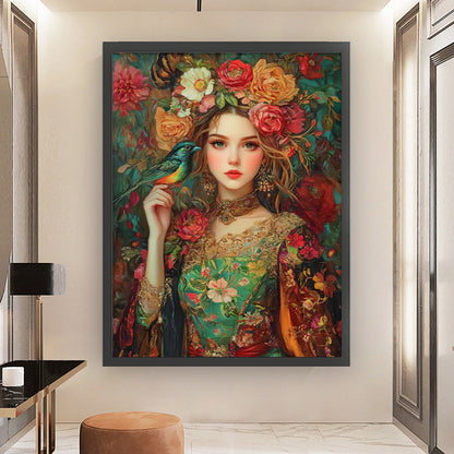 Classical Beauty - 11CT Stamped Cross Stitch 45*60CM