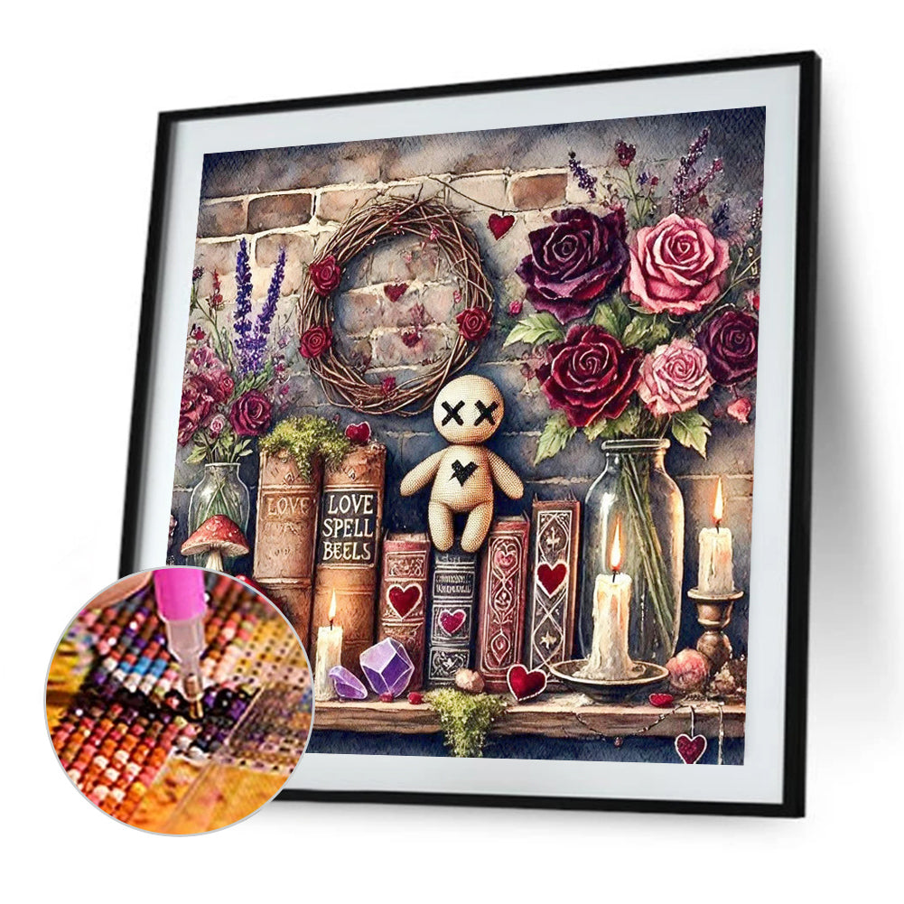 Love Spell - Full AB Round Drill Diamond Painting 40*40CM