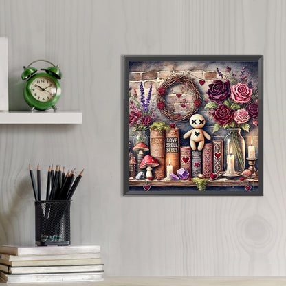 Love Spell - Full AB Round Drill Diamond Painting 40*40CM
