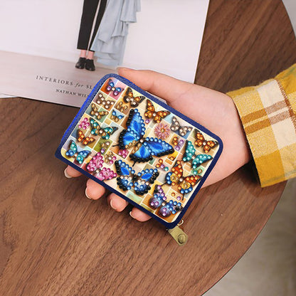 Diamond Painting Card Holder Coin Purse Diamond Art Wallet Pouch Gifts for Women