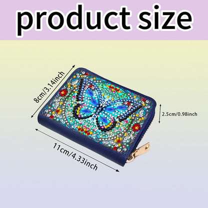 Diamond Painting Card Holder Coin Purse Diamond Art Wallet Pouch Gifts for Women