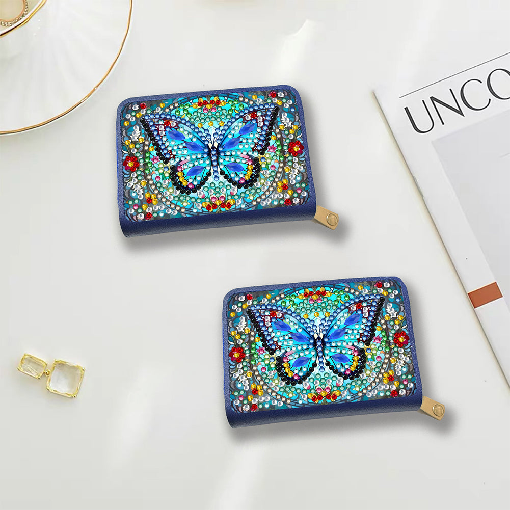 Diamond Painting Card Holder Coin Purse Diamond Art Wallet Pouch Gifts for Women