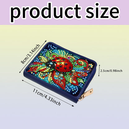 Diamond Painting Card Holder Coin Purse Diamond Art Wallet Pouch Gifts for Women