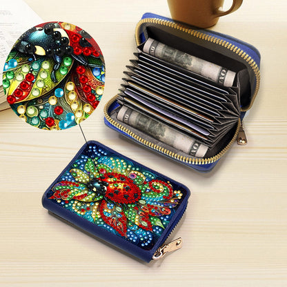 Diamond Painting Card Holder Coin Purse Diamond Art Wallet Pouch Gifts for Women