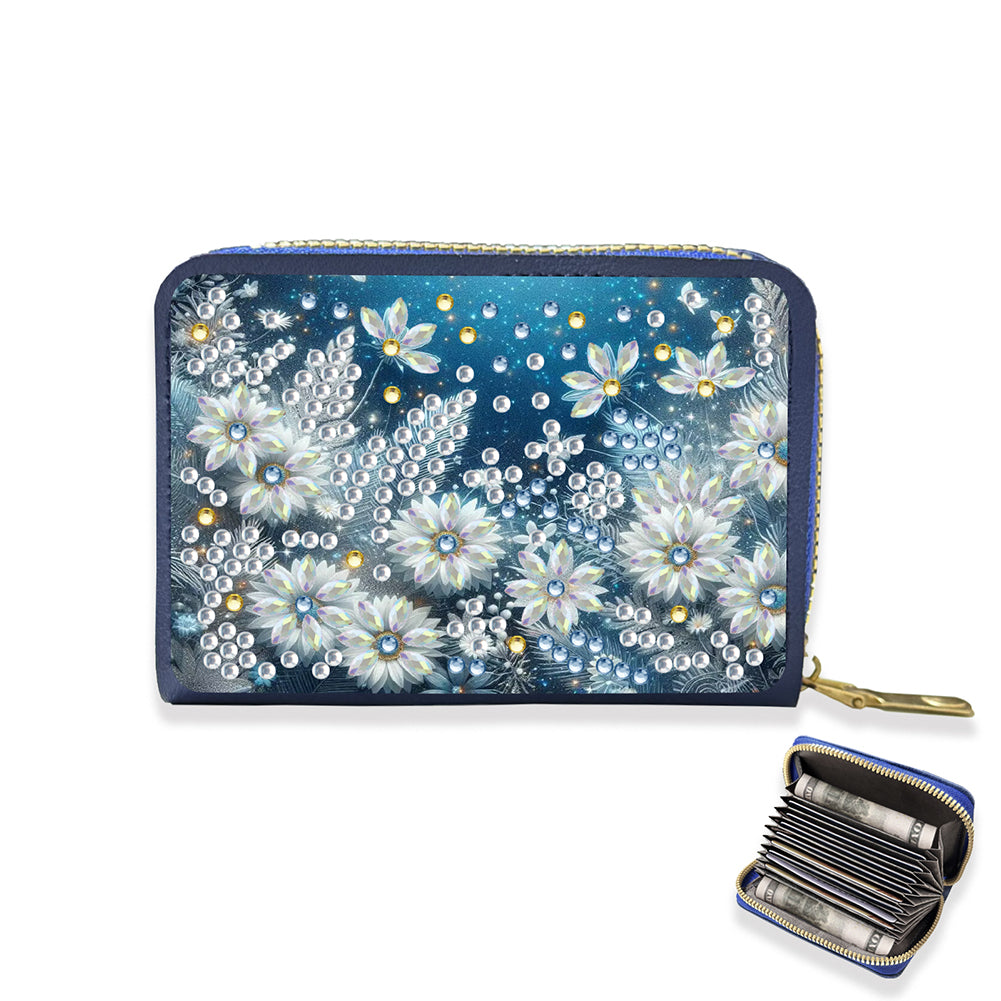 Diamond Painting Card Holder Coin Purse Diamond Art Wallet Pouch Gifts for Women