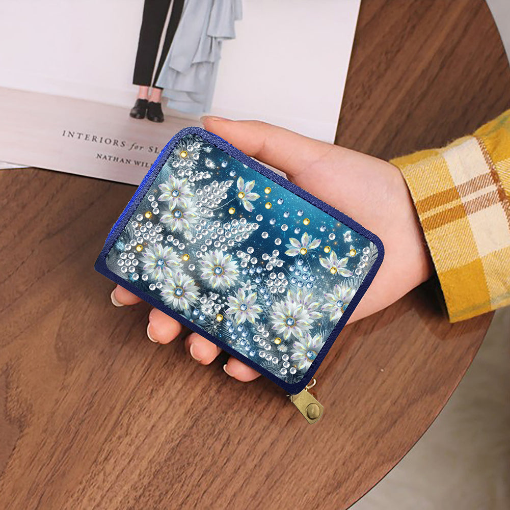 Diamond Painting Card Holder Coin Purse Diamond Art Wallet Pouch Gifts for Women