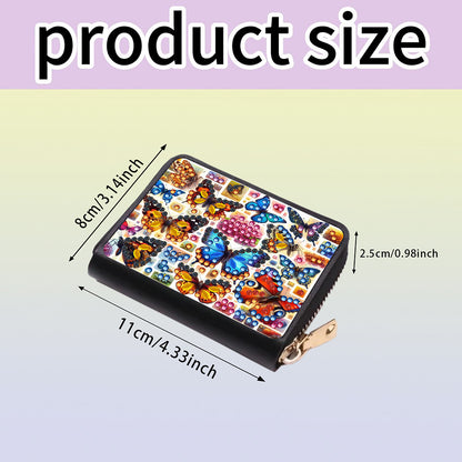 Diamond Painting Card Holder Coin Purse Diamond Art Wallet Pouch Gifts for Women