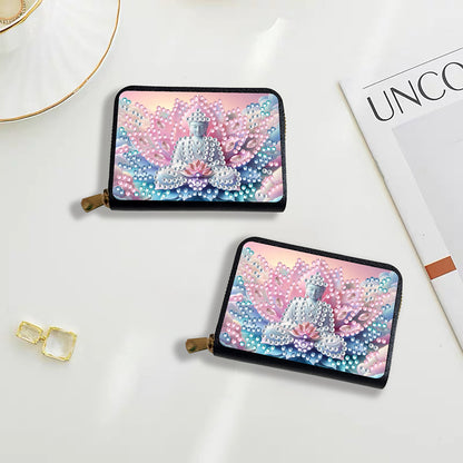Diamond Painting Card Holder Coin Purse Diamond Art Wallet Pouch Gifts for Women