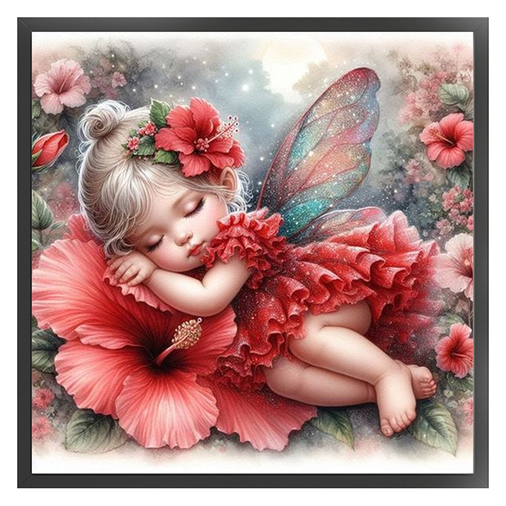 Lovely Girls - 11CT Stamped Cross Stitch 40*40CM