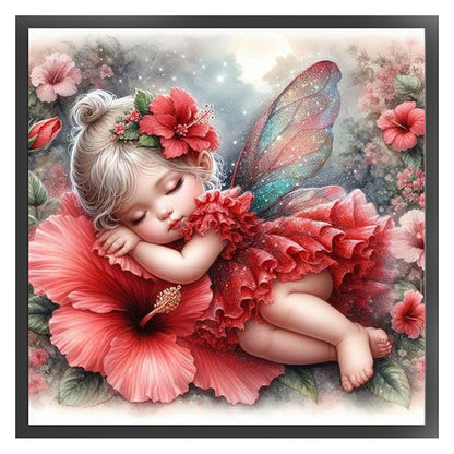 Lovely Girls - 11CT Stamped Cross Stitch 40*40CM