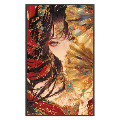 Ancient Girls - 11CT Stamped Cross Stitch 40*75CM