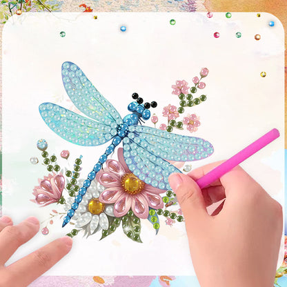 6Pcs Diamond Painting Refrigerator Magnets Diamond Art Kits for Adults Beginners