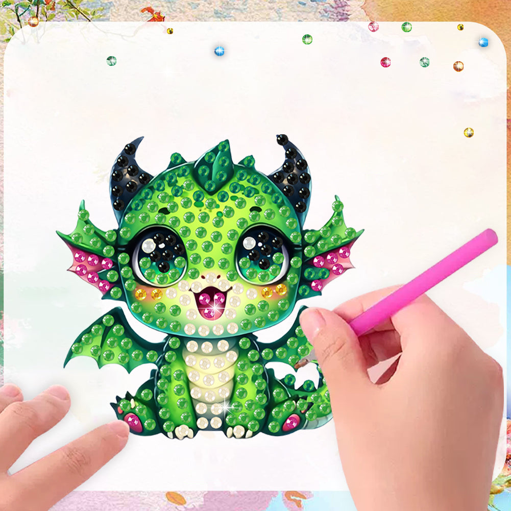 6Pcs Diamond Painting Refrigerator Magnets Diamond Art Kits for Adults Beginners