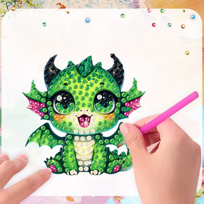 6Pcs Diamond Painting Refrigerator Magnets Diamond Art Kits for Adults Beginners