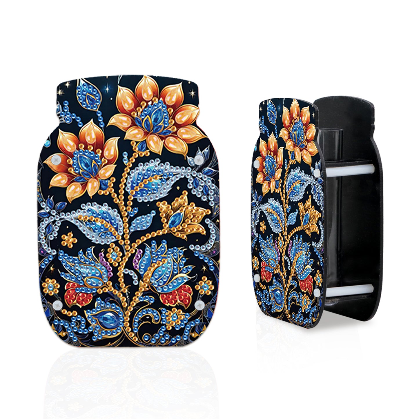 Dog Acrylic Double Sided Special Shape Diamond Painting Vase Bedroom Table Decor