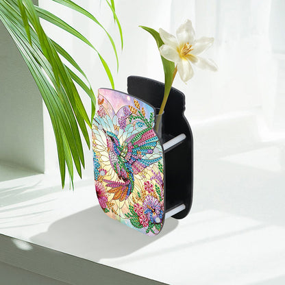 Dog Acrylic Double Sided Special Shape Diamond Painting Vase Bedroom Table Decor