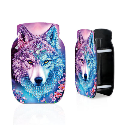 Dog Acrylic Double Sided Special Shape Diamond Painting Vase Bedroom Table Decor