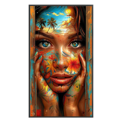 Girls - 14CT Stamped Cross Stitch 40*70CM