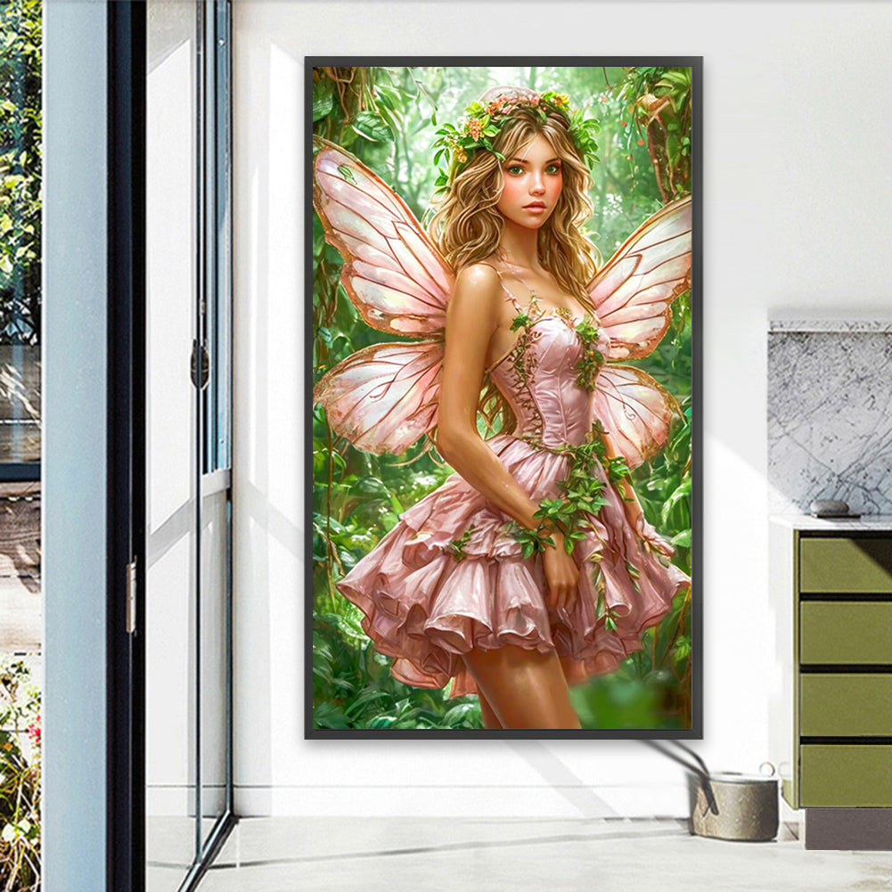 Elf Girl - Full AB Round Drill Diamond Painting 40*70CM