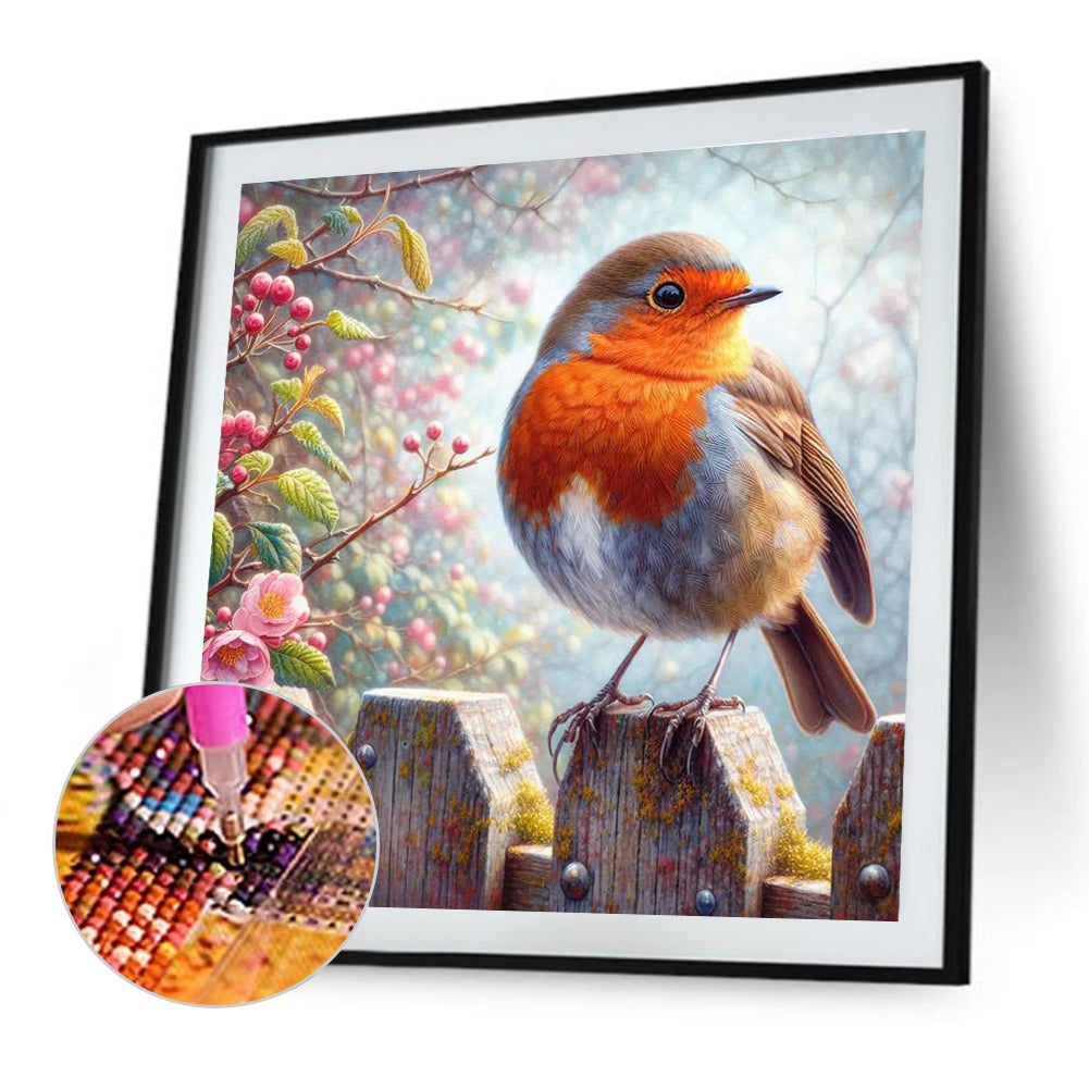 Robin - Full Round Drill Diamond Painting 40*40CM