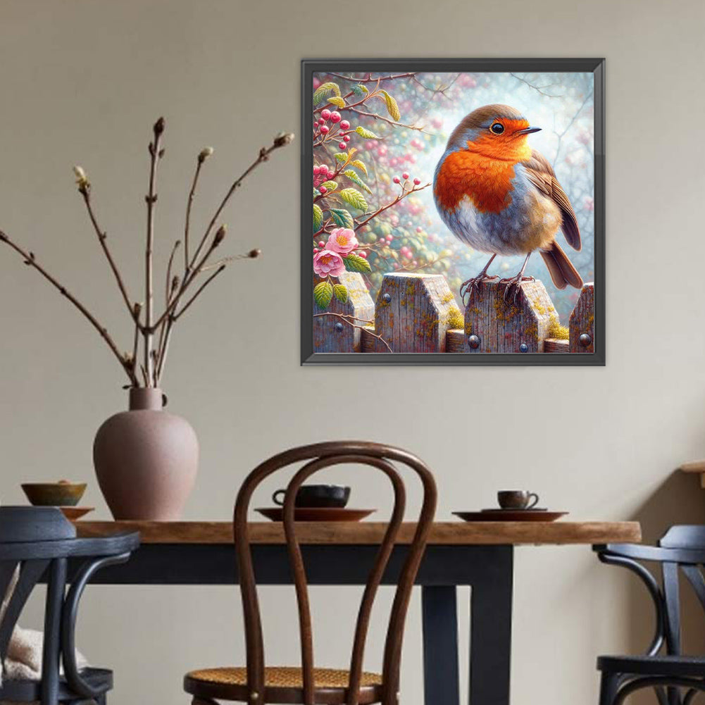 Robin - Full Round Drill Diamond Painting 40*40CM