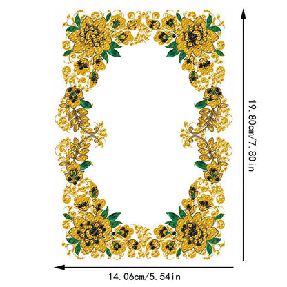 Special Shape Flower Table Top Diamond Painting Frame Kits for Home Office Decor