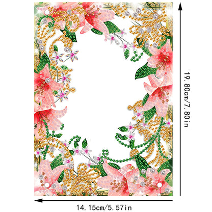 Special Shape Flower Table Top Diamond Painting Frame Kits for Home Office Decor