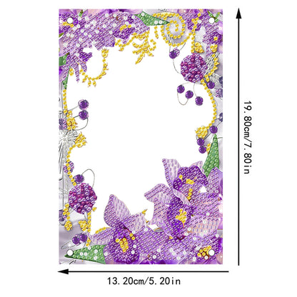 Special Shape Flower Table Top Diamond Painting Frame Kits for Home Office Decor