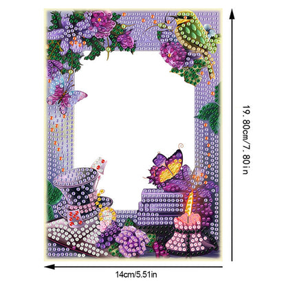 Special Shape Flower Table Top Diamond Painting Frame Kits for Home Office Decor