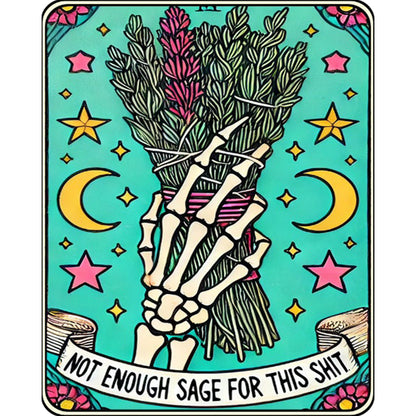 Skeleton Hand - Full Round Drill Diamond Painting 40*50CM