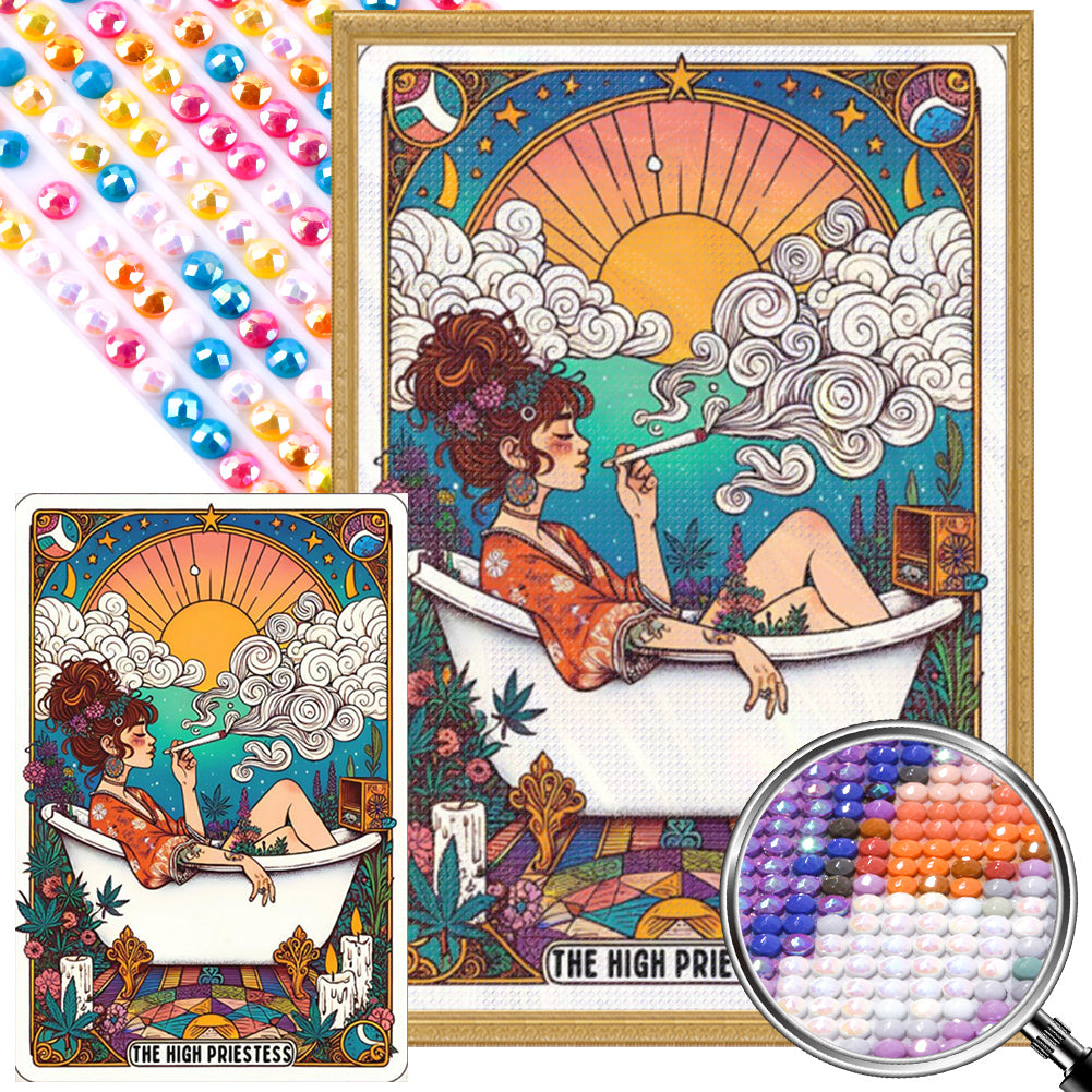 Magic Witch - Full AB Round Drill Diamond Painting 40*60CM
