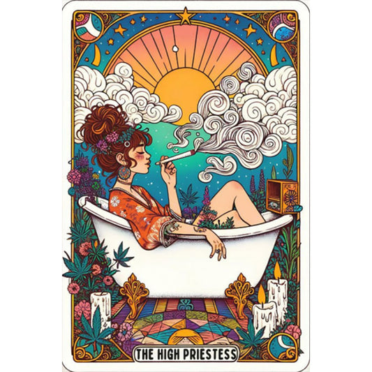 Magic Witch - Full AB Round Drill Diamond Painting 40*60CM