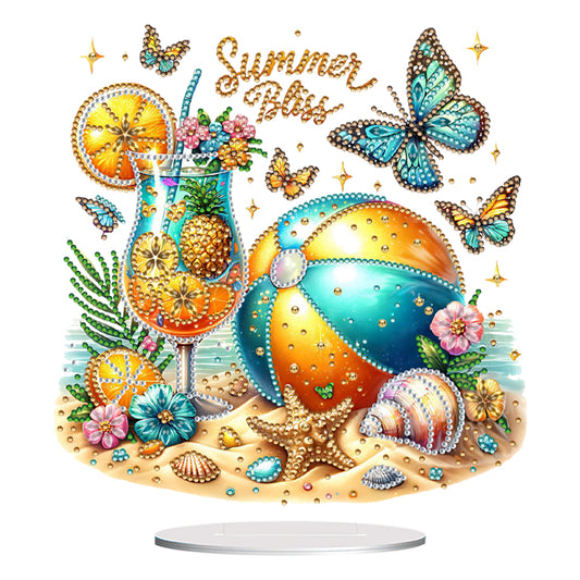 Acrylic Special Shape Animal Diamond Painting Desktop Decors Bedroom Table Decor