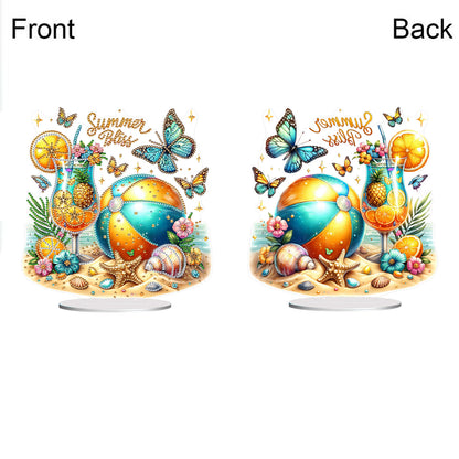 Acrylic Special Shape Animal Diamond Painting Desktop Decors Bedroom Table Decor