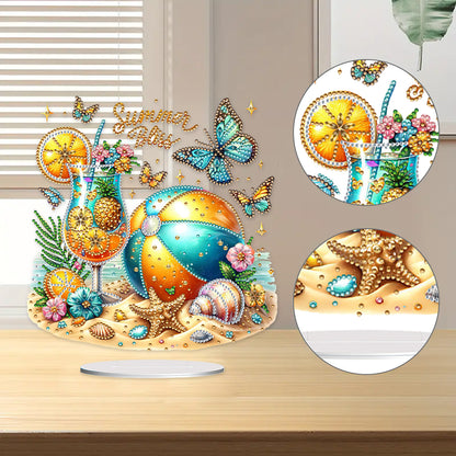 Acrylic Special Shape Animal Diamond Painting Desktop Decors Bedroom Table Decor