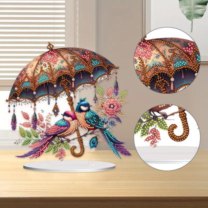 Acrylic Special Shape Animal Diamond Painting Desktop Decors Bedroom Table Decor