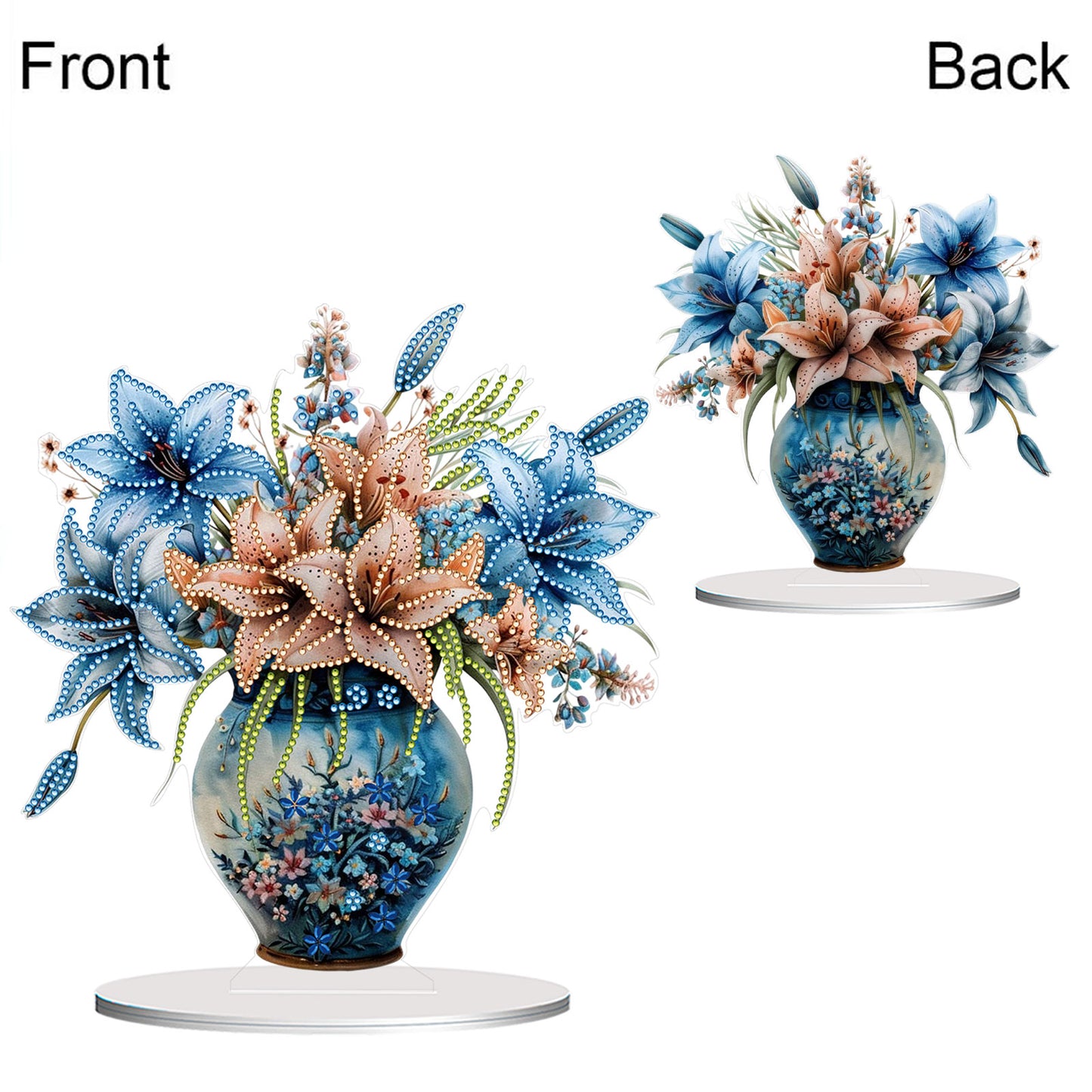 Acrylic Special Shape Animal Diamond Painting Desktop Decors Bedroom Table Decor