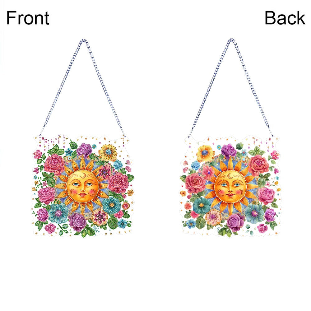 Acrylic Special Shape Animals Diamond Painting Ornaments for Garden Window Decor
