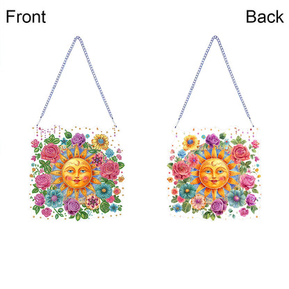 Acrylic Special Shape Animals Diamond Painting Ornaments for Garden Window Decor