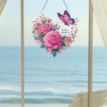 Acrylic Special Shape Animals Diamond Painting Ornaments for Garden Window Decor