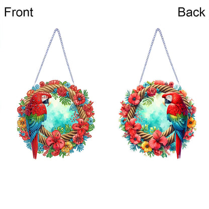Acrylic Special Shape Animals Diamond Painting Ornaments for Garden Window Decor
