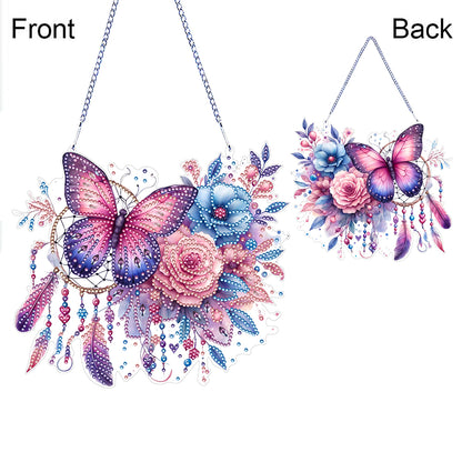 Acrylic Special Shape Animals Diamond Painting Ornaments for Garden Window Decor