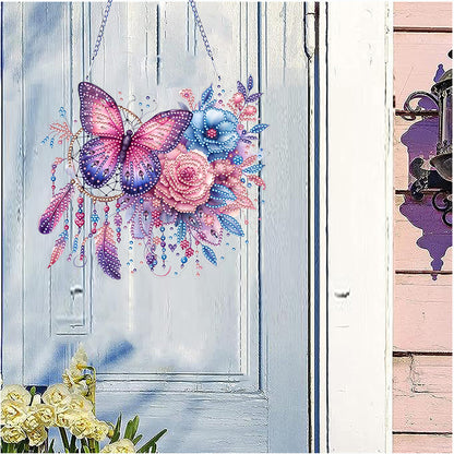 Acrylic Special Shape Animals Diamond Painting Ornaments for Garden Window Decor