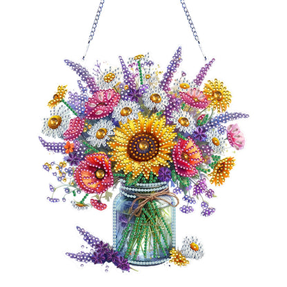 Acrylic Special Shape Animals Diamond Painting Ornaments for Garden Window Decor