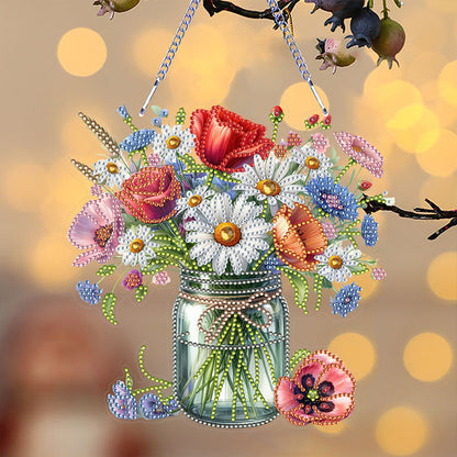 Acrylic Special Shape Animals Diamond Painting Ornaments for Garden Window Decor