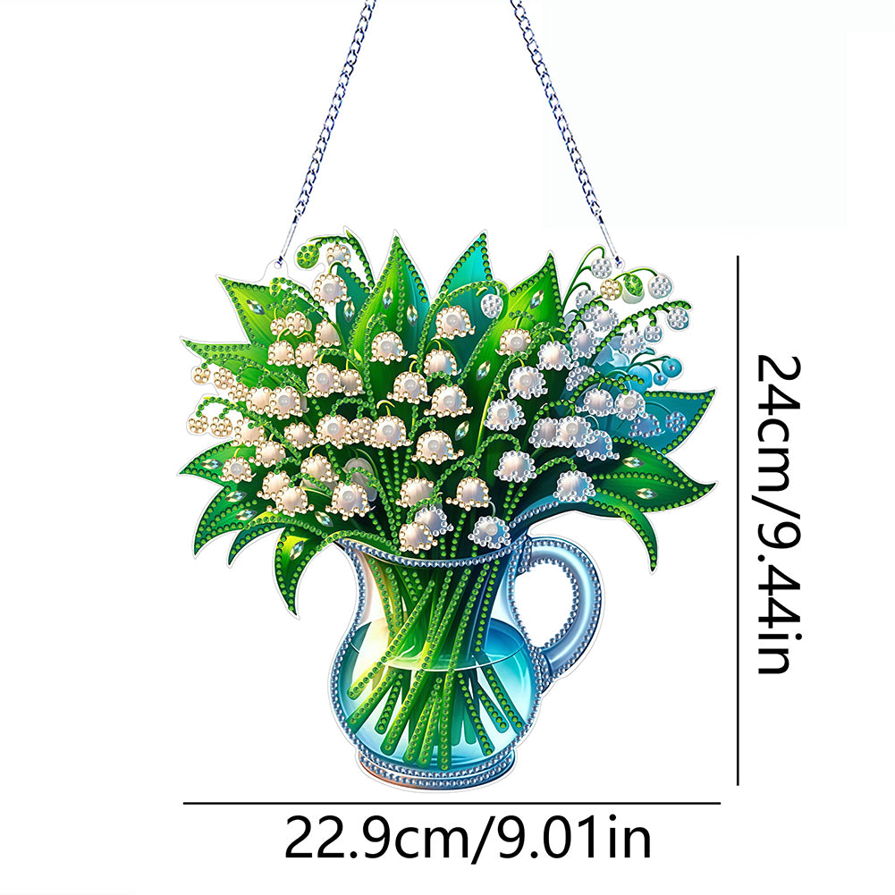 Acrylic Special Shape Animals Diamond Painting Ornaments for Garden Window Decor